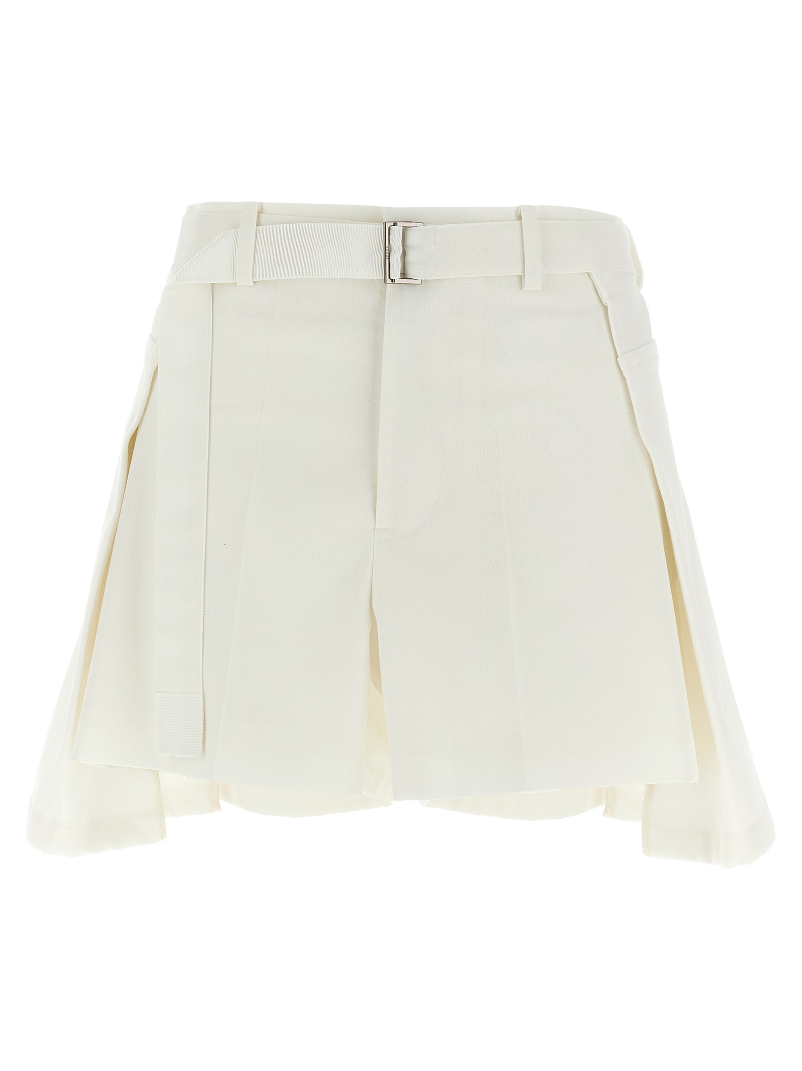 SACAI Wool Insert Shorts
