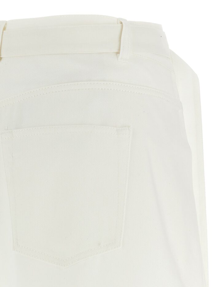 SACAI Wool Insert Shorts