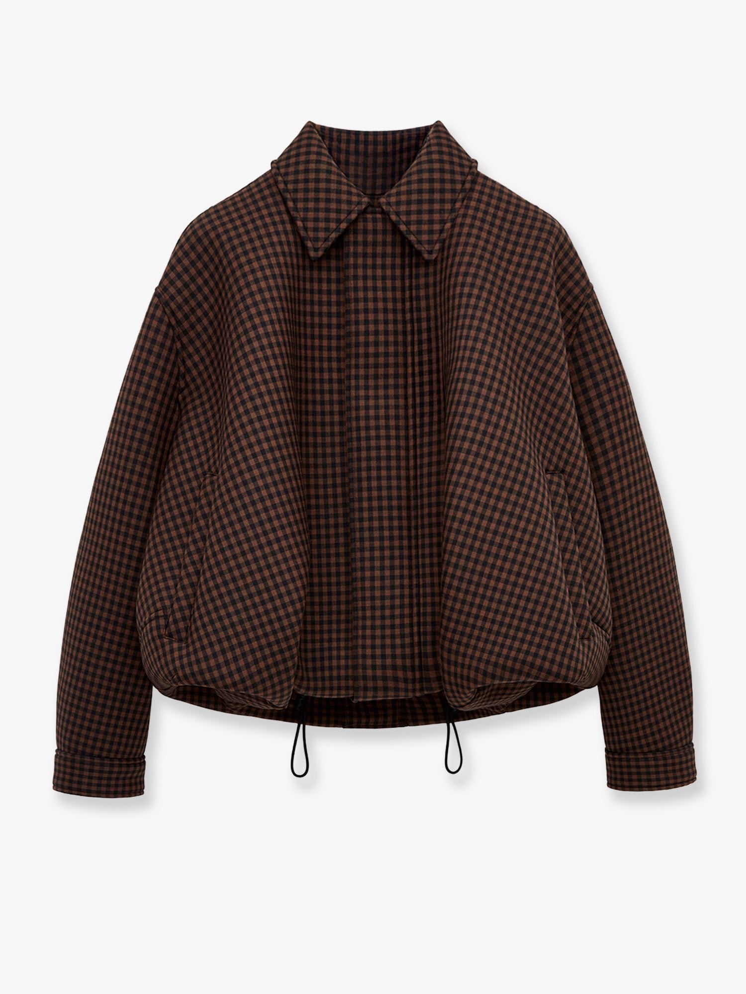 LOEWE Wool Jacket With Checked Pattern