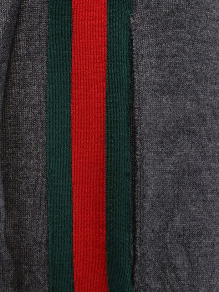 Gucci Wool Leisure Trousers With Web Insert