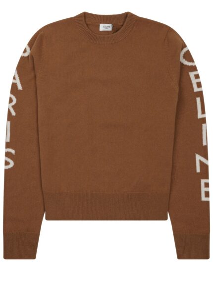Celine WOOL LOGO SWEATER