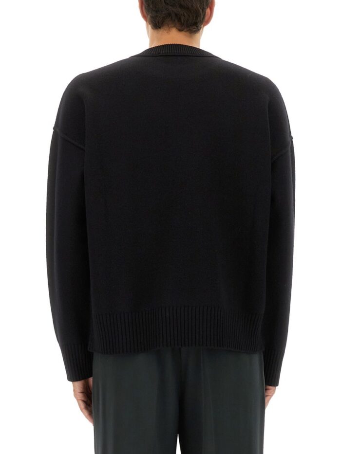 Ami Paris Wool Logo Sweater