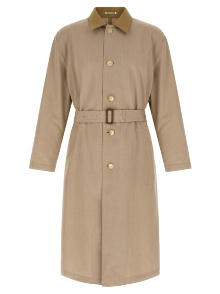 AURALEE 'Wool Max Canvas' Coat