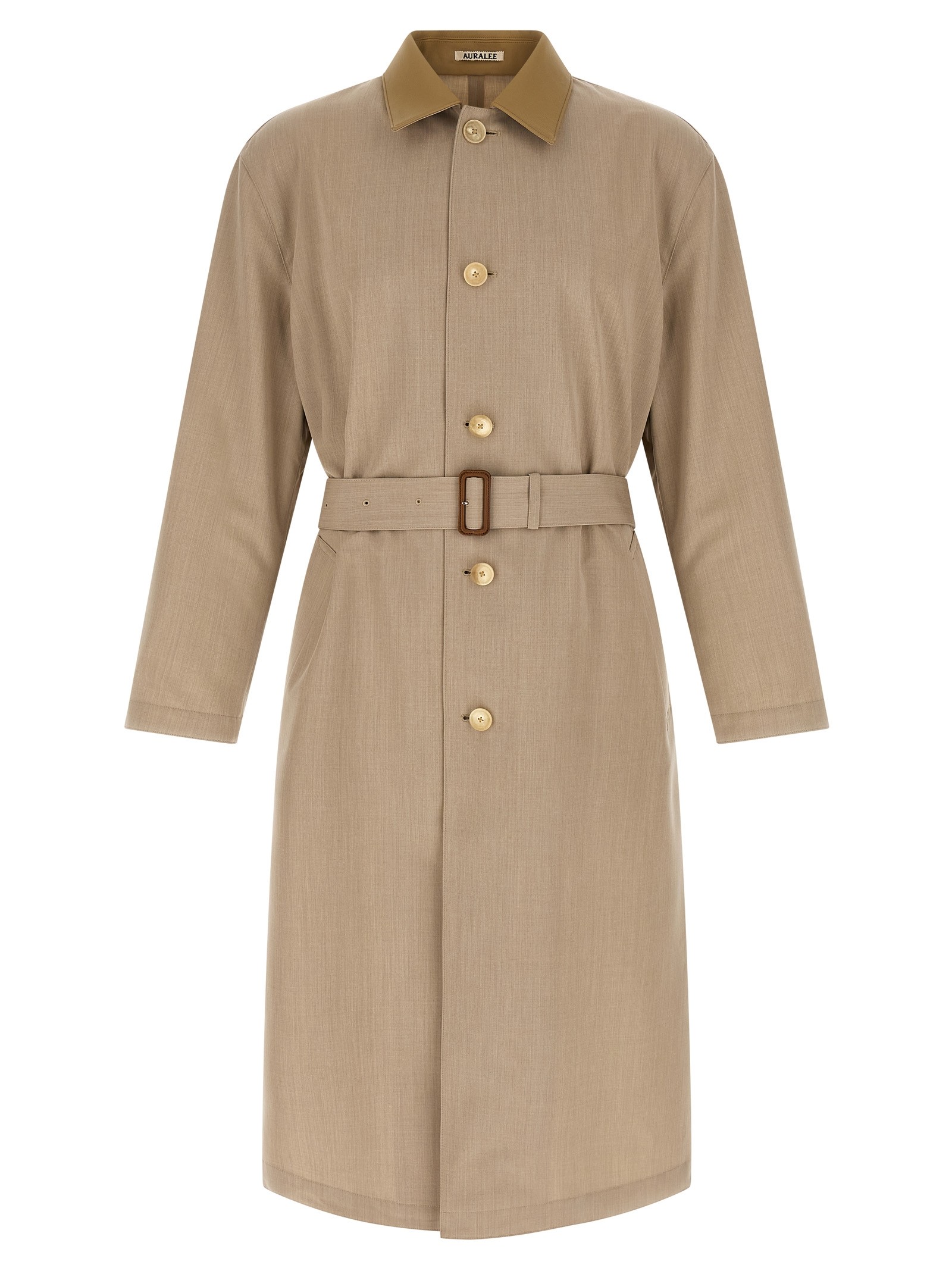 AURALEE 'Wool Max Canvas' Coat
