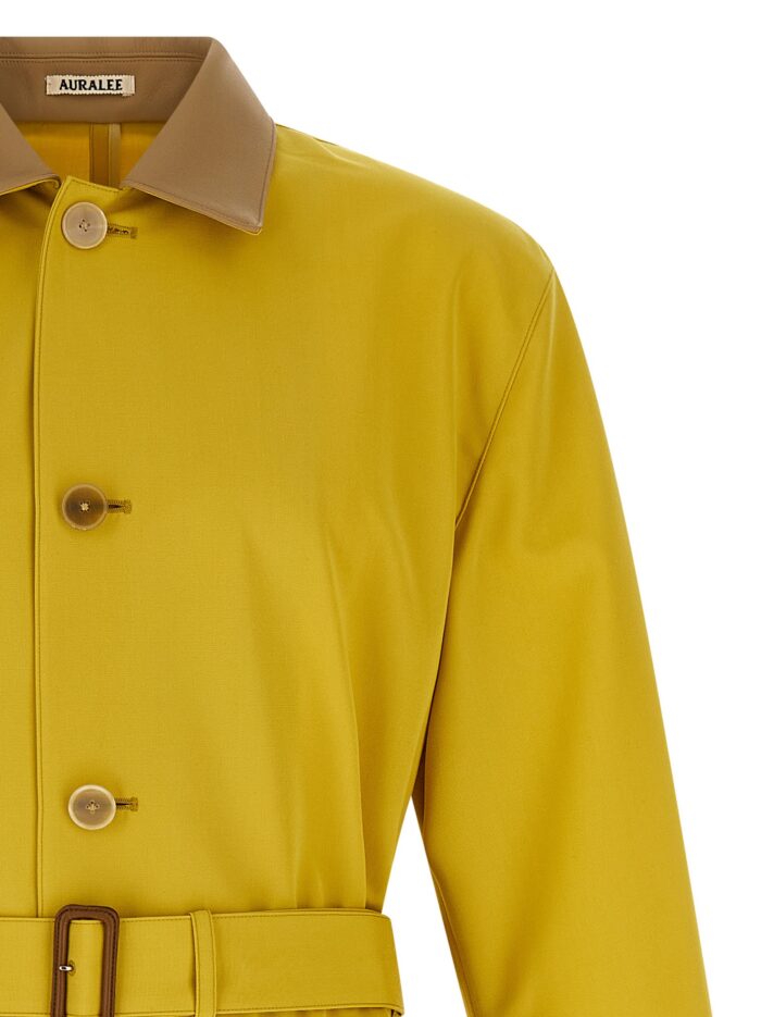 AURALEE 'Wool Max Canvas' Coat