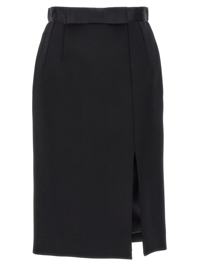 dolce & gabbana wool pencil skirt Dolce & Gabbana Wool Pencil Skirt