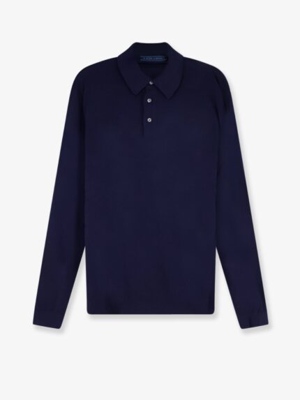 KITON CIRO PAONE Wool Polo Shirt