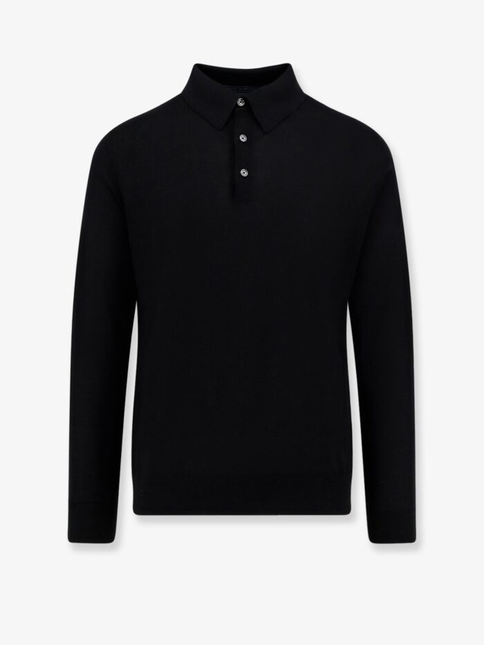 KITON CIRO PAONE Wool Polo Shirt