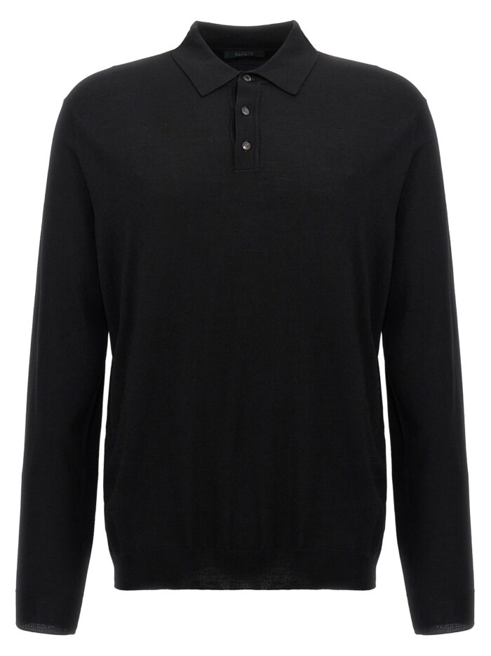 zanone wool polo shirt Zanone Wool Polo Shirt