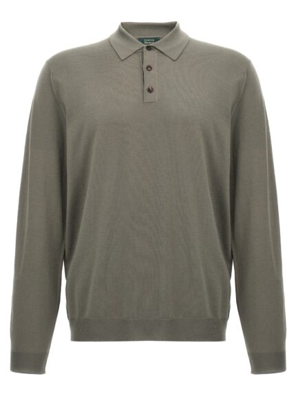 Zanone Wool Polo Shirt