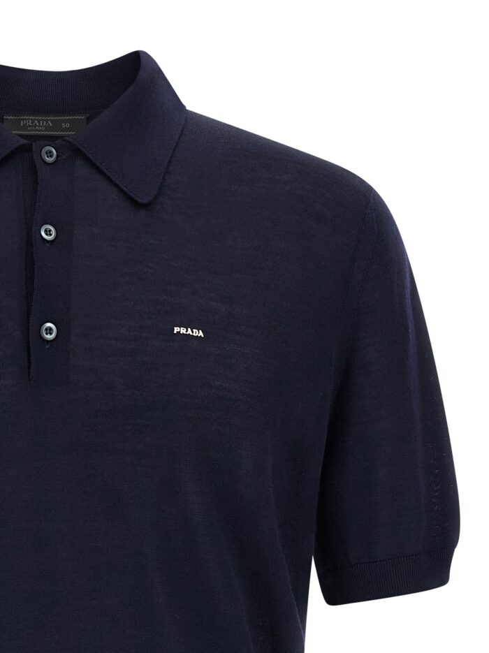 PRADA Wool Polo Shirt