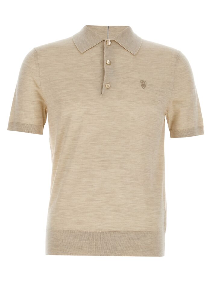 burberry wool polo shirt Burberry Wool Polo Shirt