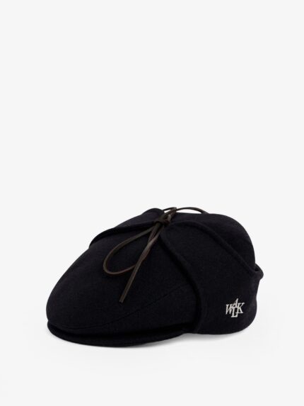 WALK IN PARIS Wool Sherlock Flat Cap With Ear Flaps