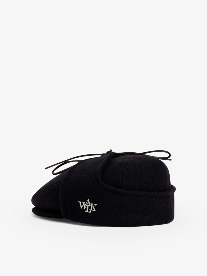 WALK IN PARIS Wool Sherlock Flat Cap With Ear Flaps