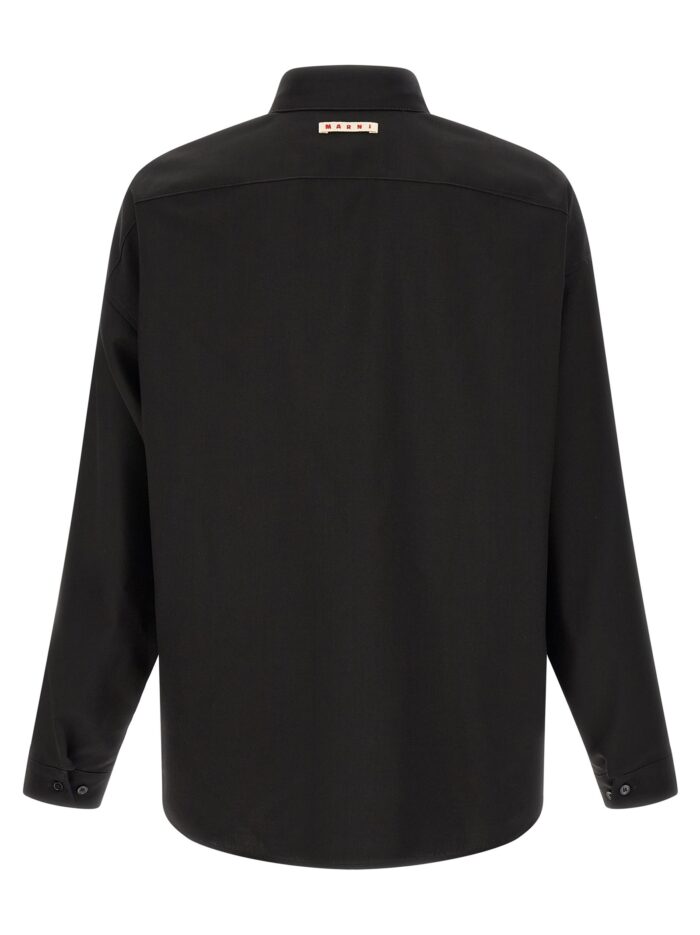 Marni Wool Shirt With Pocket