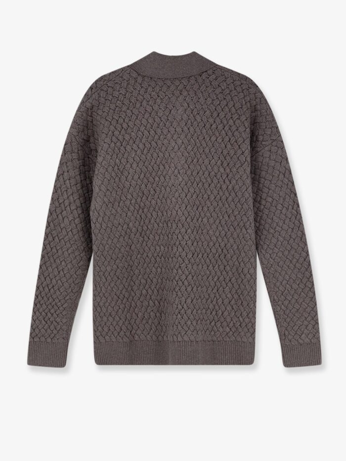 Bottega Veneta Wool Sweater With Intrecciato Motif