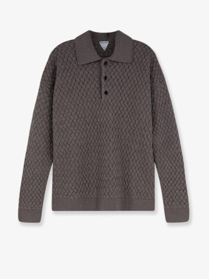 Bottega Veneta Wool Sweater With Intrecciato Motif
