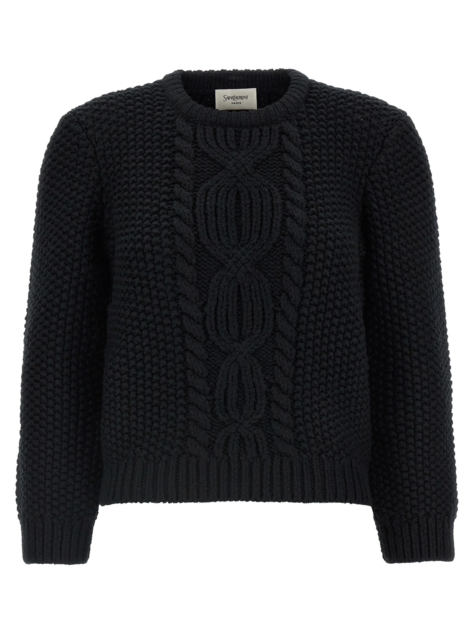 Saint Laurent Wool Sweater With Processing