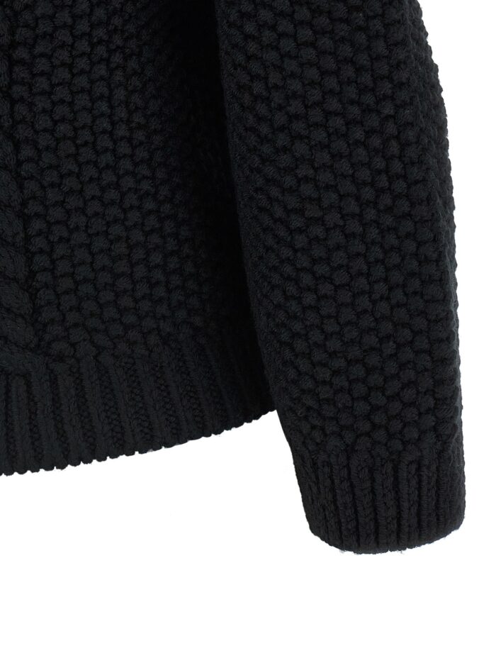 Saint Laurent Wool Sweater With Processing