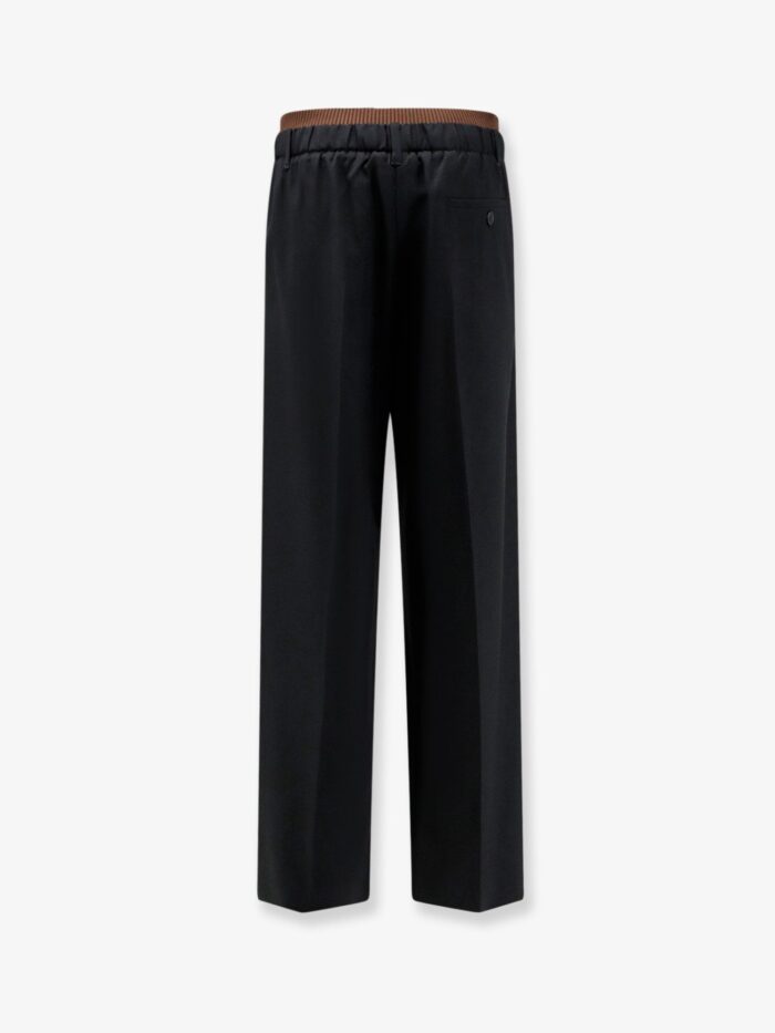 LOEWE Wool Trousers With Elastic Waistband