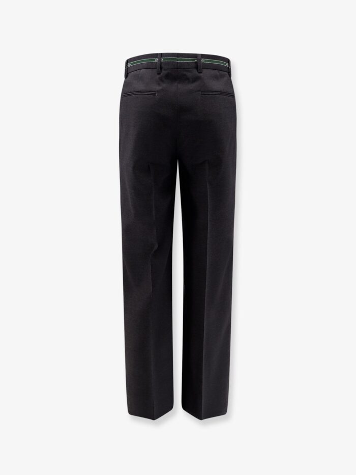 Wool Trousers With Gucci Detail