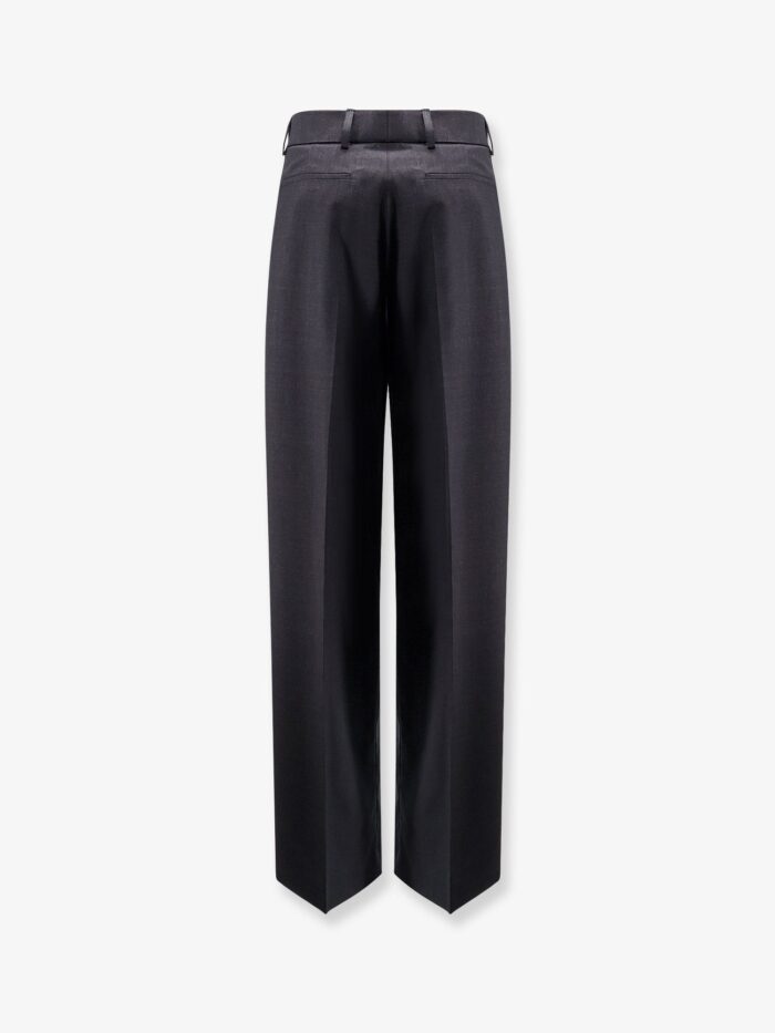 Wool Trousers With GUCCI Embroidery