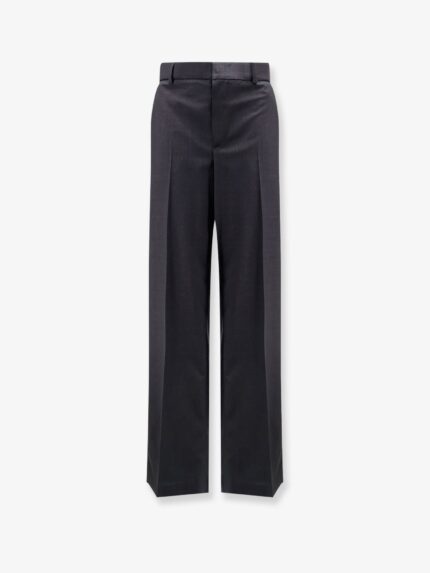 Wool Trousers With GUCCI Embroidery