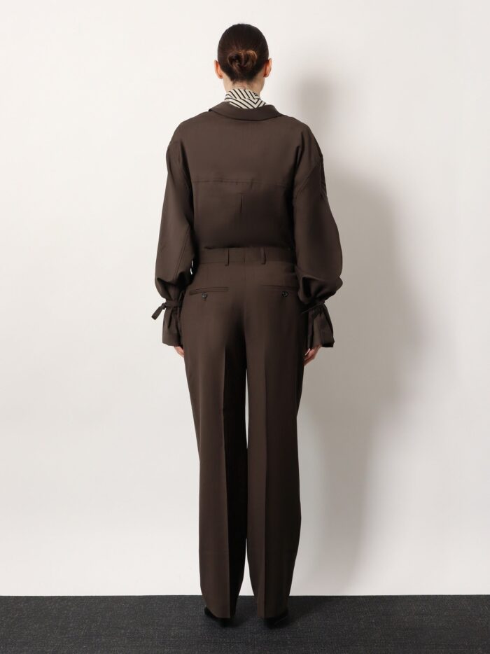 Toteme Wool Trousers With Pinces