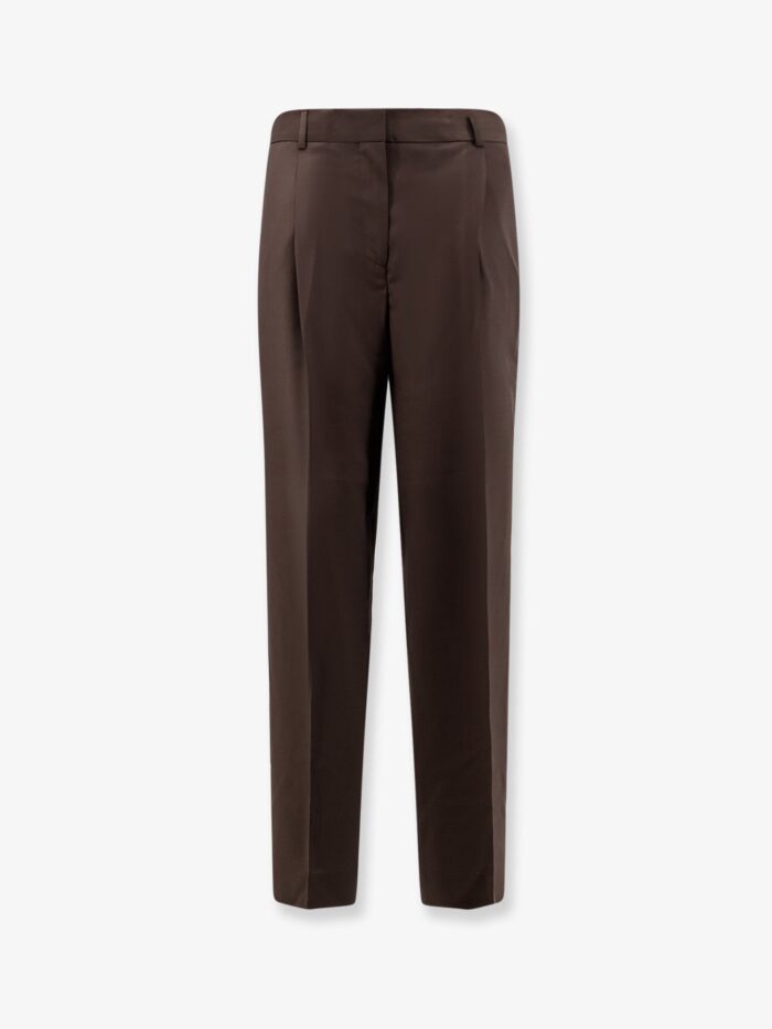 toteme wool trousers with pinces Toteme Wool Trousers With Pinces