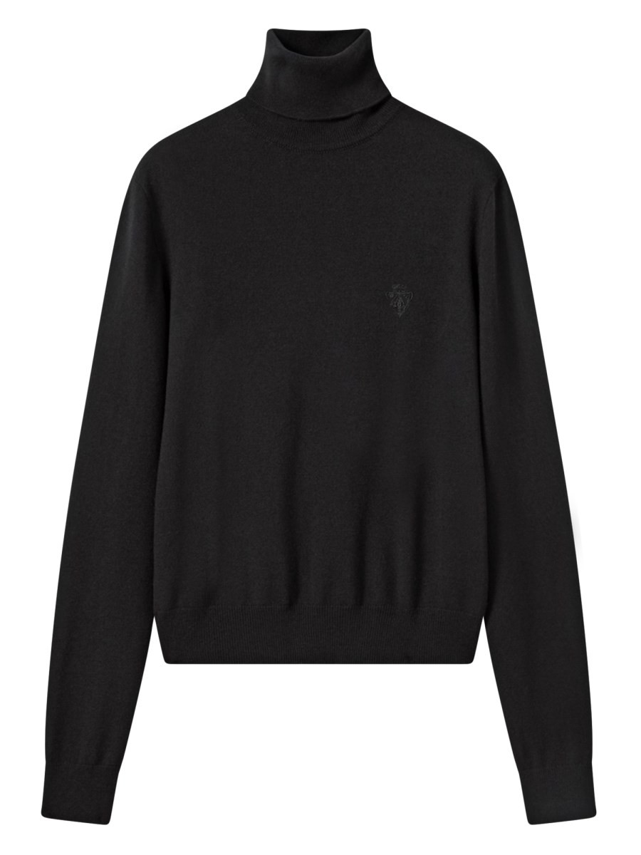 Gucci WOOL TURTLENECK WITH EMBROIDERY