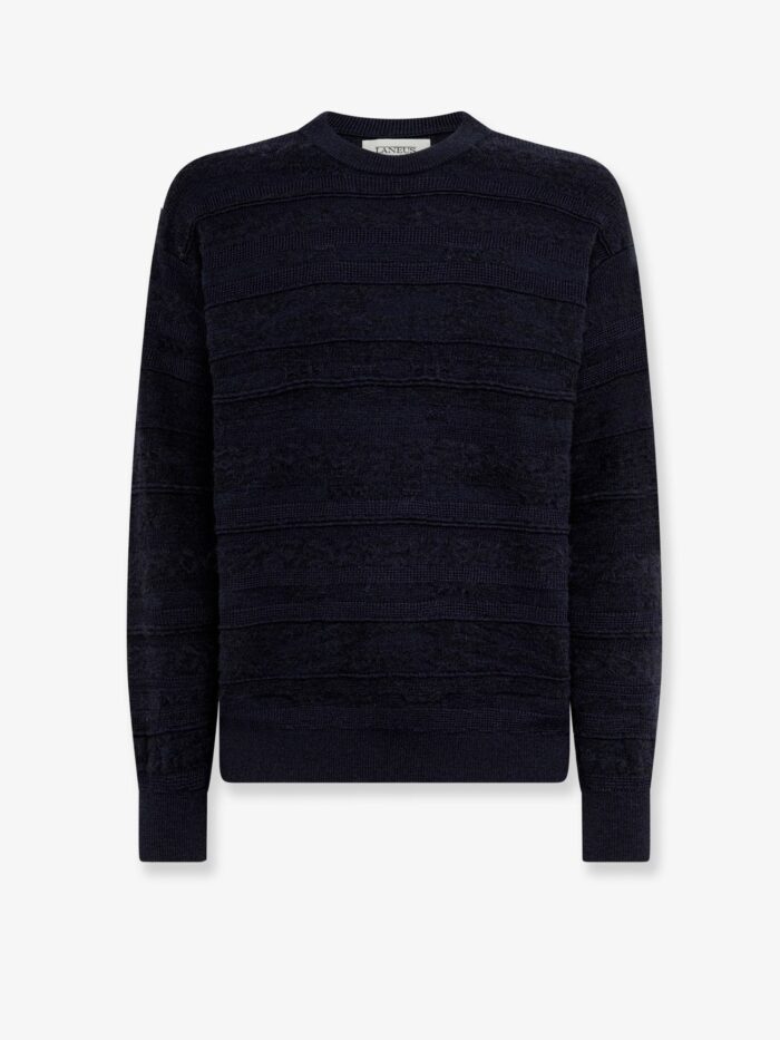 Laneus Wool, Viscose And Alpace Blend Sweater