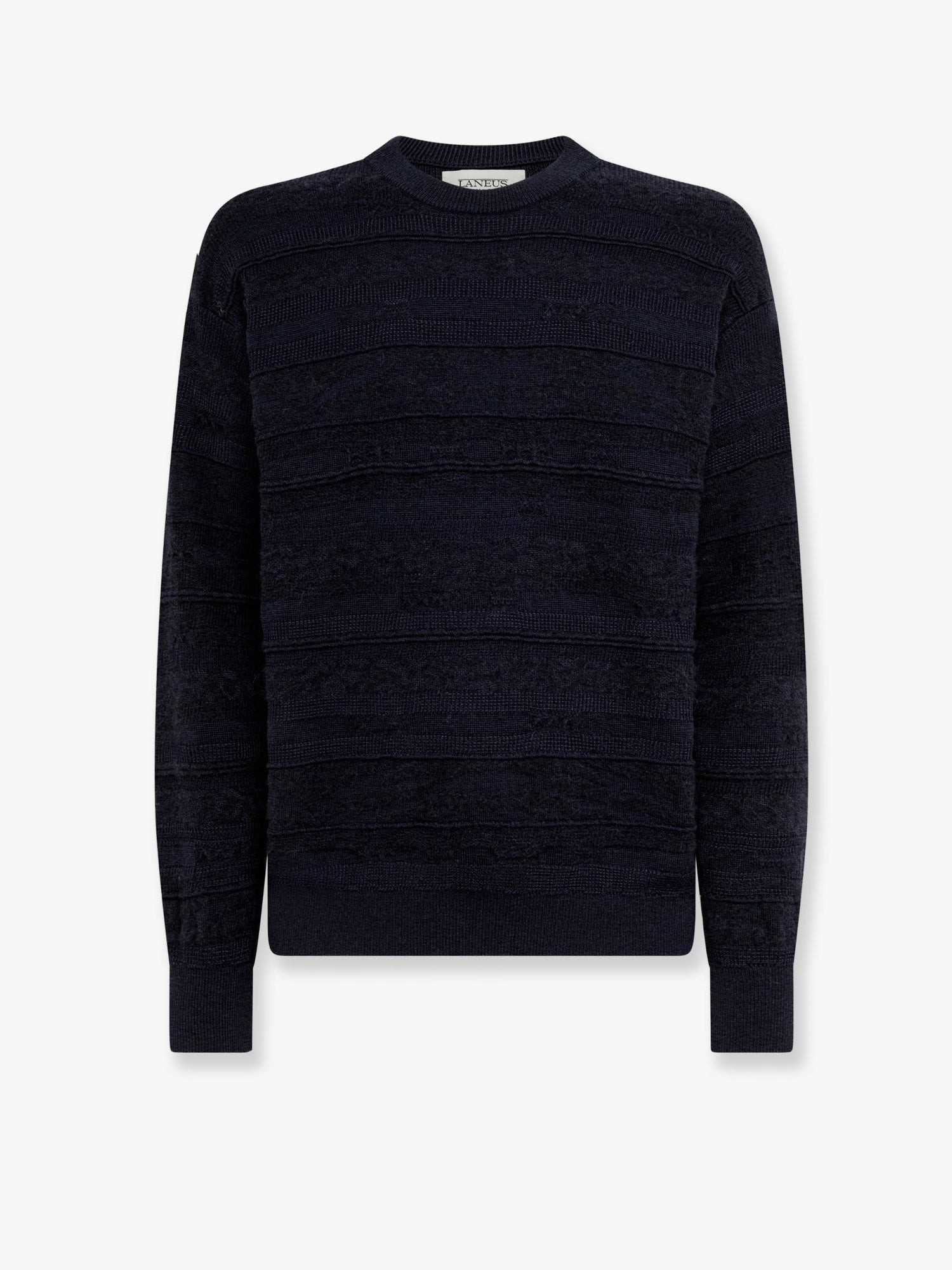 Laneus Wool, Viscose And Alpace Blend Sweater