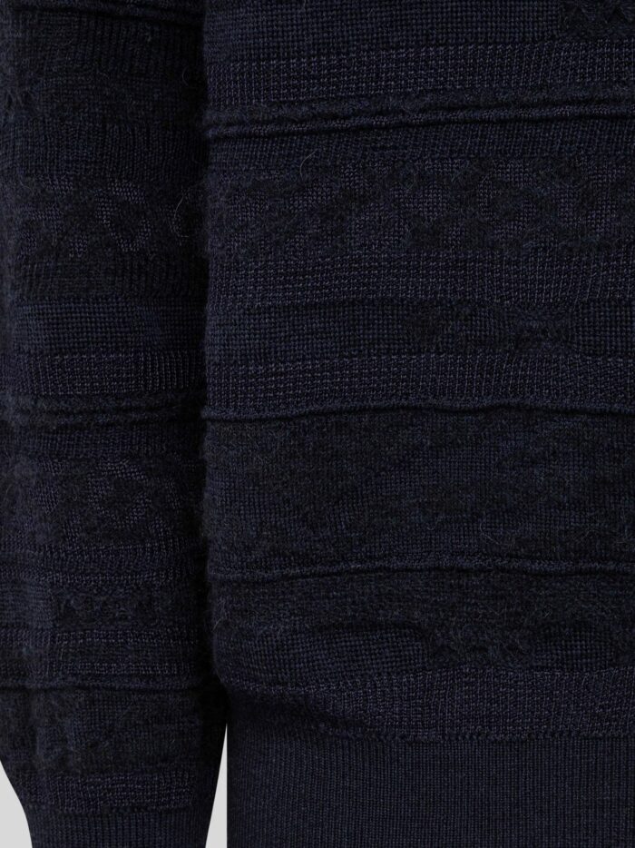 Laneus Wool, Viscose And Alpace Blend Sweater