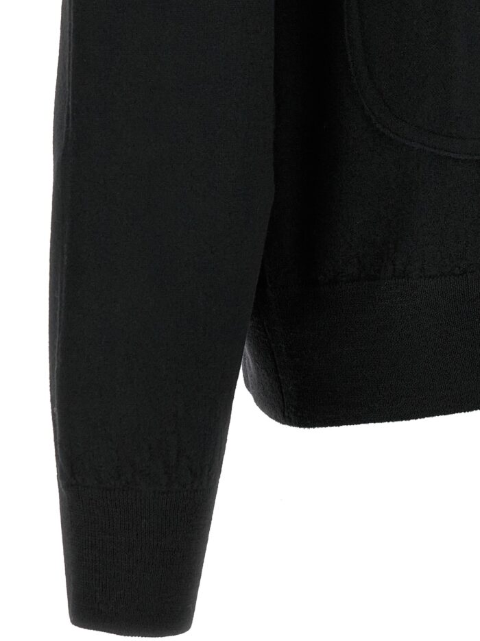 OLIVER LATTUGHI Wool Zip Sweater