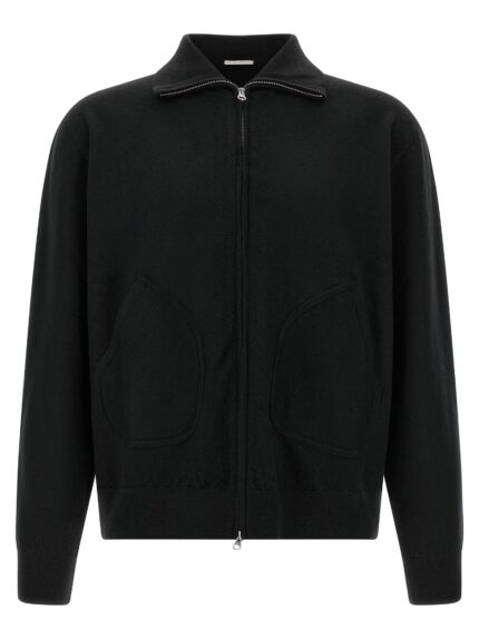 OLIVER LATTUGHI Wool Zip Sweater