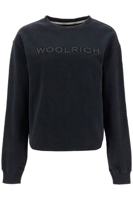 WOOLRICH 'embroidered Logo Crewneck