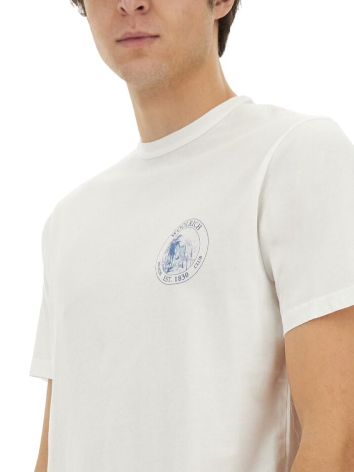Woolrich T-SHIRT WITH PRINT