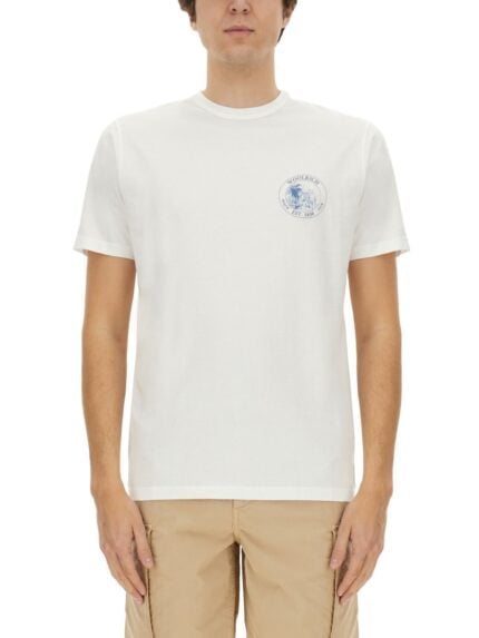 Woolrich T-SHIRT WITH PRINT