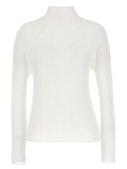 ISSEY MIYAKE 'Wooly Pleats-56' Blouse