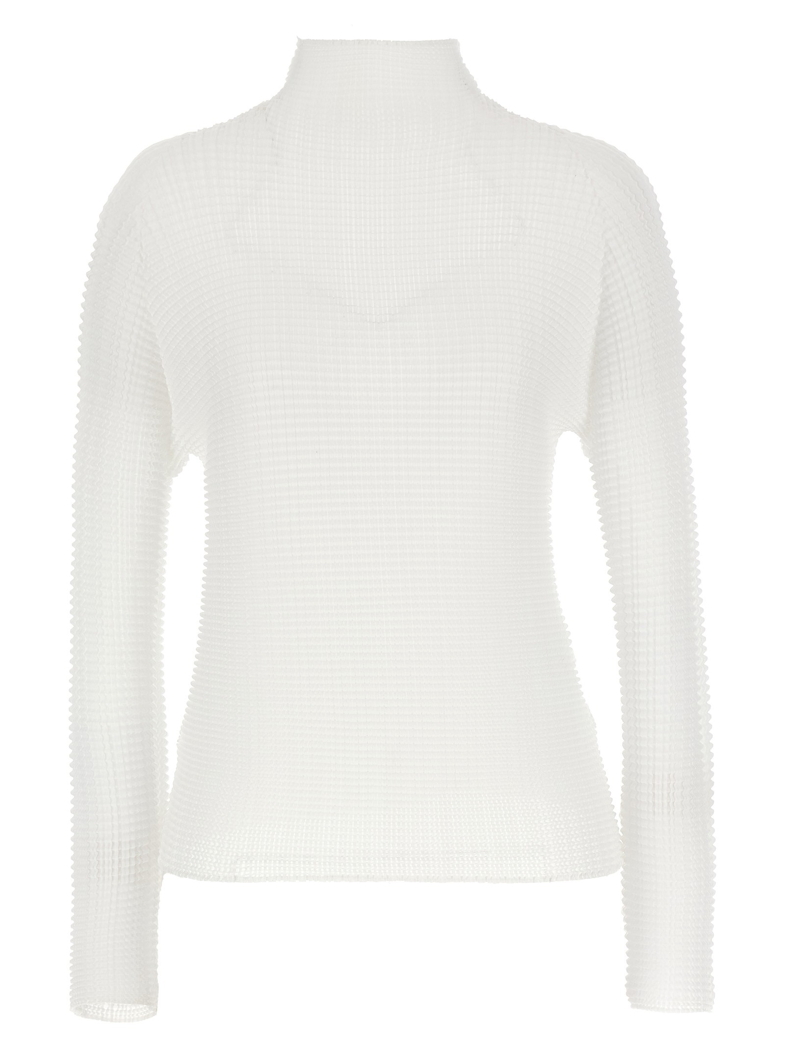 ISSEY MIYAKE 'Wooly Pleats-56' Blouse