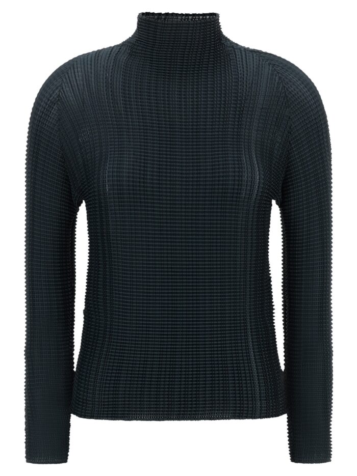issey miyake 'wooly pleats 68' blouse ISSEY MIYAKE 'Wooly Pleats-68' Blouse