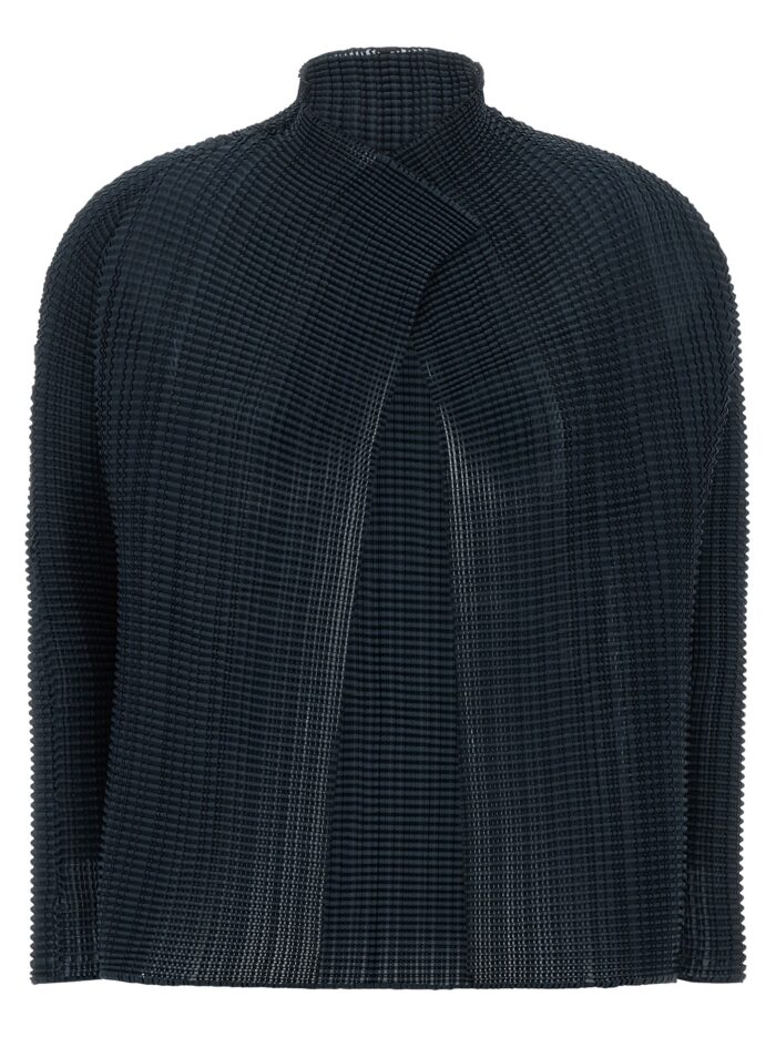 issey miyake 'wooly pleats 68' cardigan ISSEY MIYAKE 'Wooly Pleats-68' Cardigan