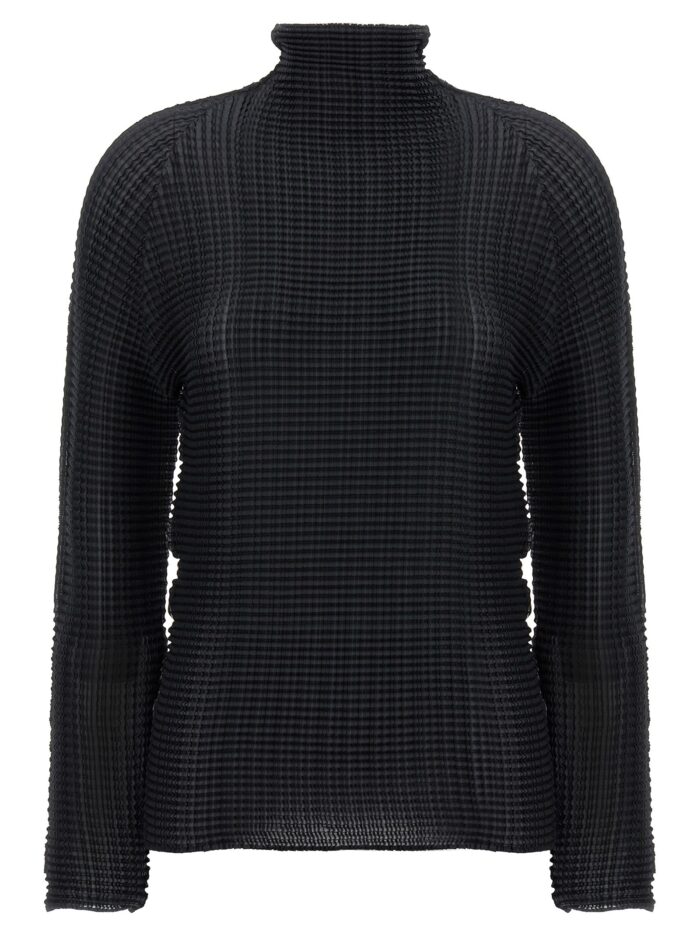 issey miyake 'wooly pleats' blouse ISSEY MIYAKE 'Wooly Pleats' Blouse