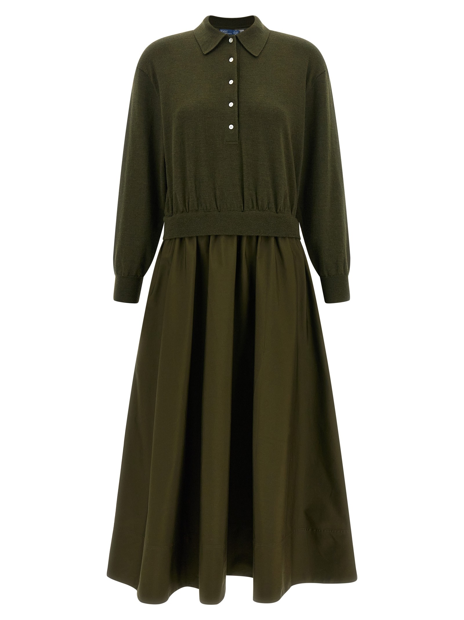 Polo Ralph Lauren 'Woven A-line' Dress