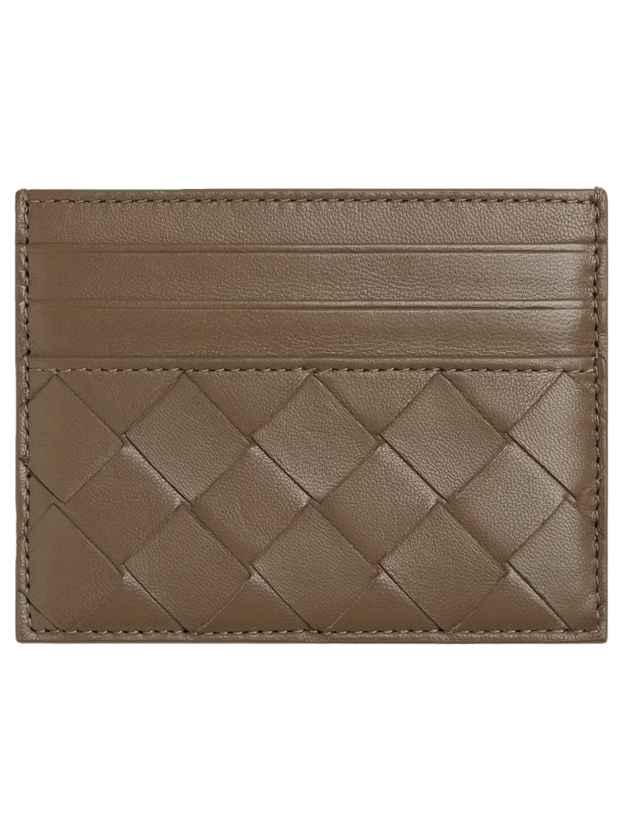 Bottega Veneta WOVEN LEATHER CARD CASE