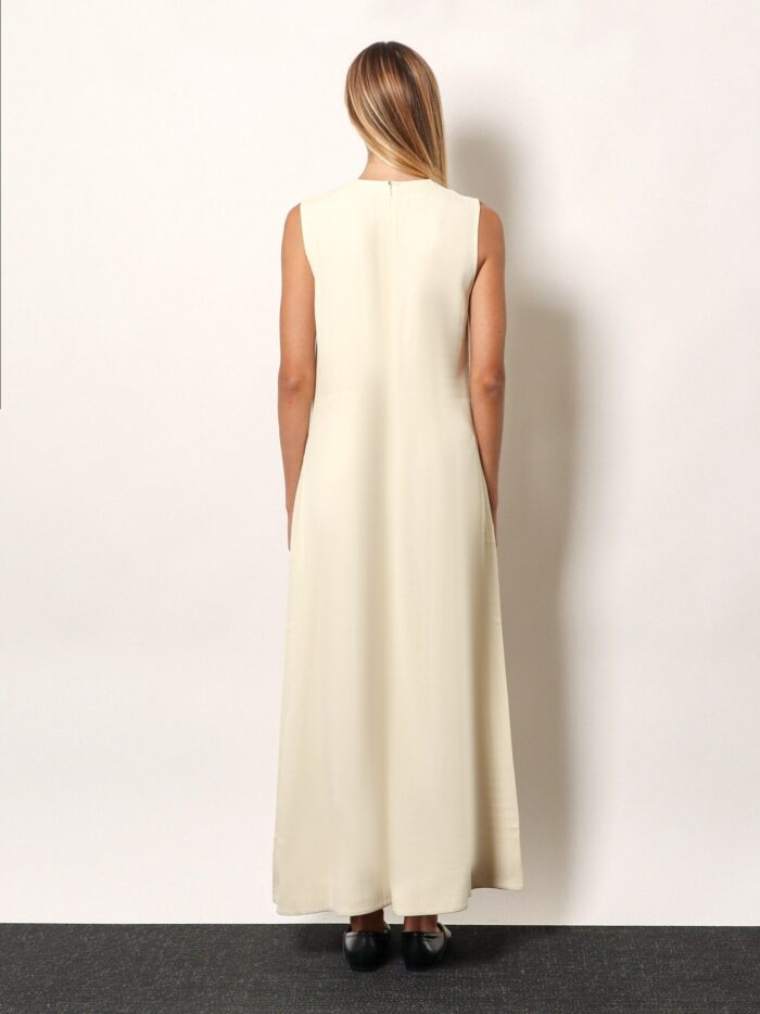 Toteme Woven Stripes Viscose Long Dress