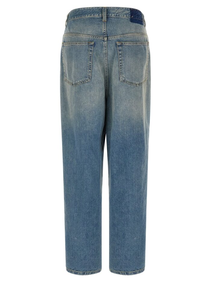 Maison Margiela 'Wrap' Asymmetric Closure Jeans