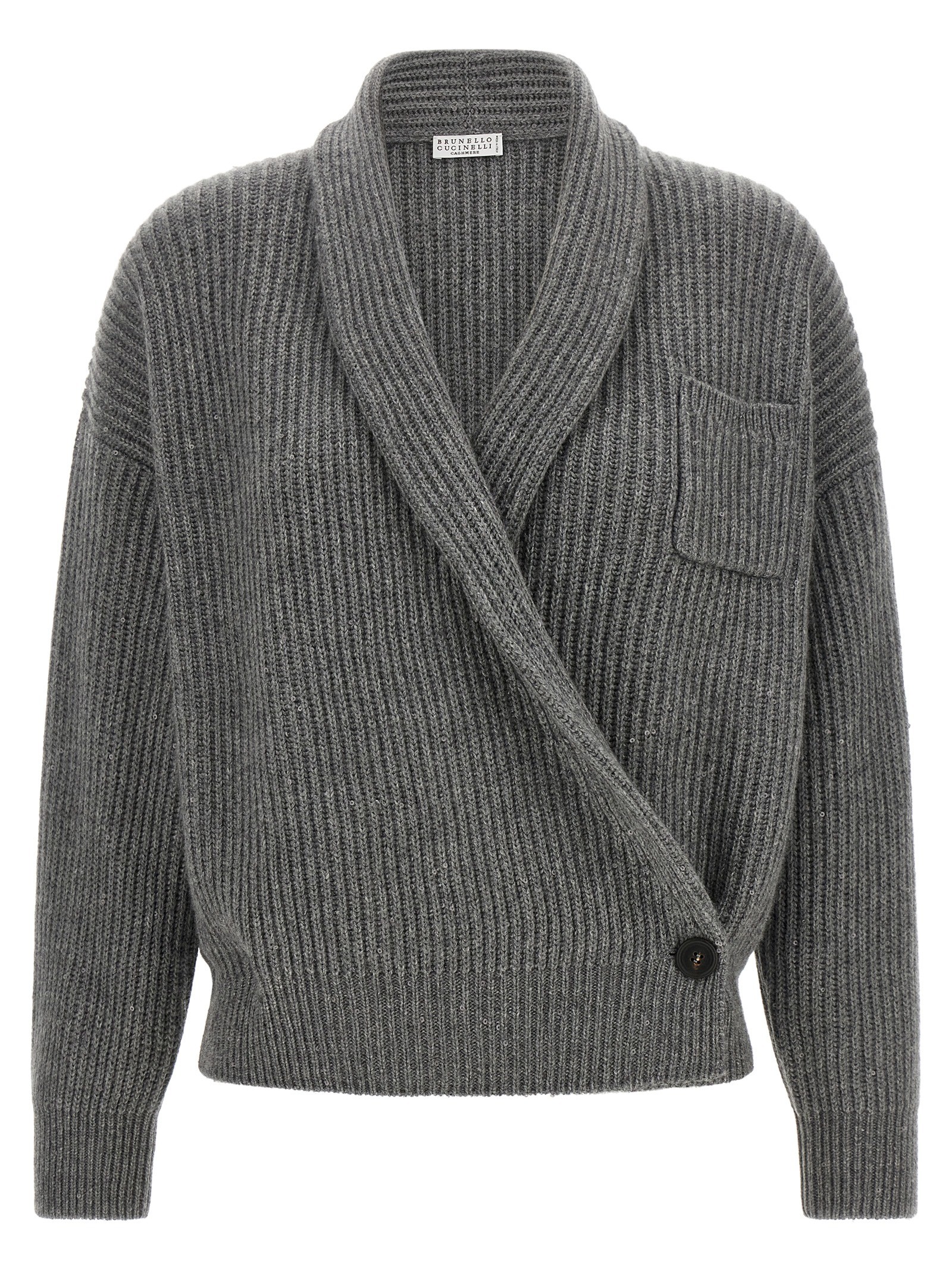 Brunello Cucinelli Wrap Cardigan