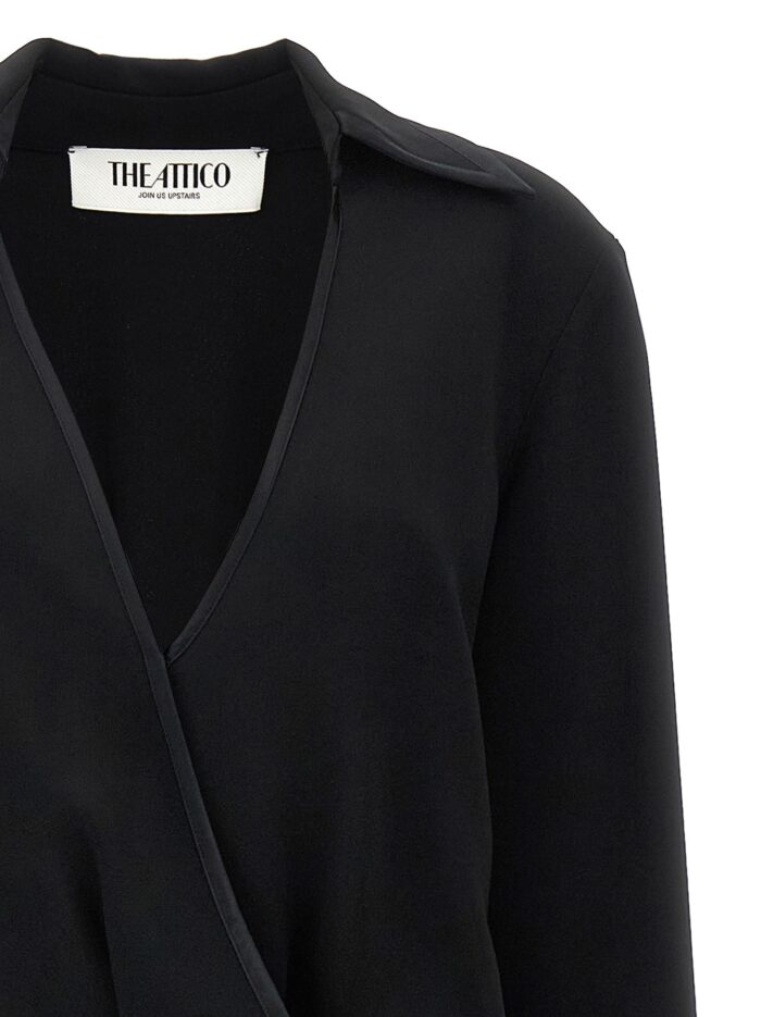 The Attico Wrap Dress
