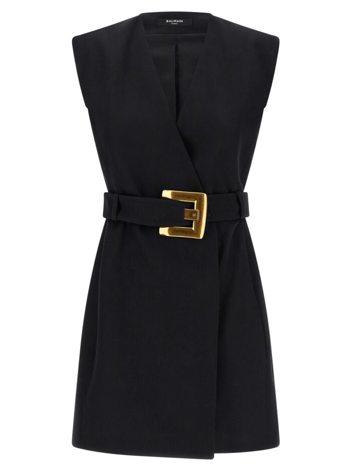 balmain wrap dress Balmain Wrap Dress